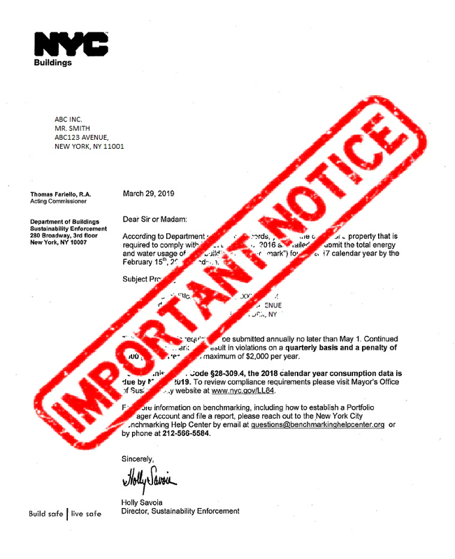 Did you receive a Local Law 84/133 Benchmarking Violation?