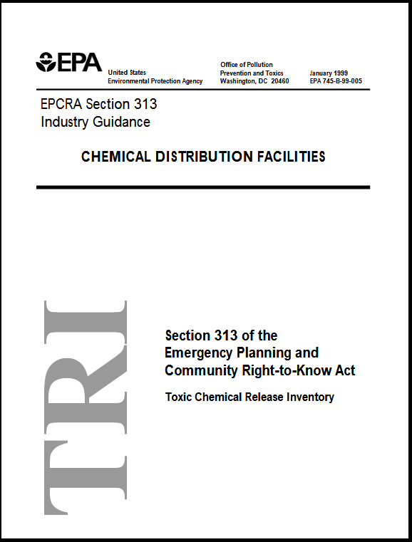 Toxics Release Inventory (TRI) Program, what is it and how does it affect my business