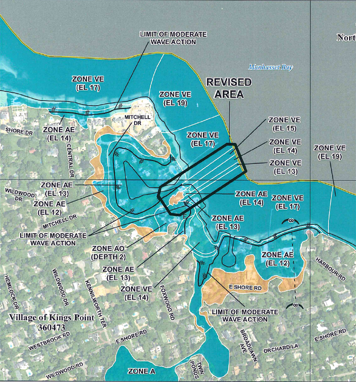 Letter of Map Revision (LOMR), Long Island, NY