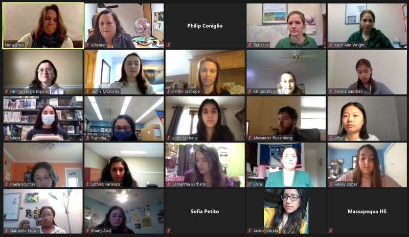 Walden Female Staff Speak at Hofstra Virtual Forum