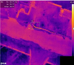 Walden works with Harkin Aerial to complete several MS4 studies to find illicit discharges using drones