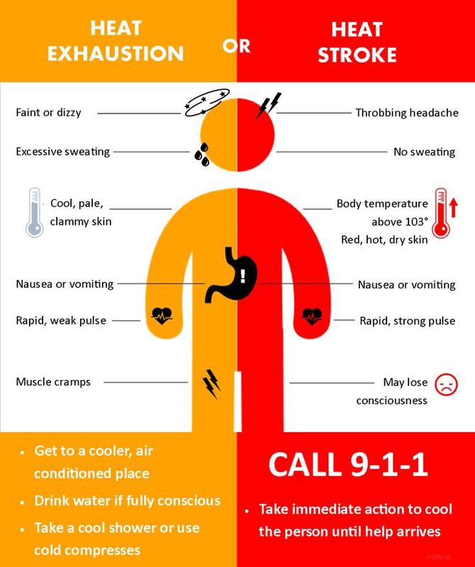 Summer Safety: Heat Related Illness